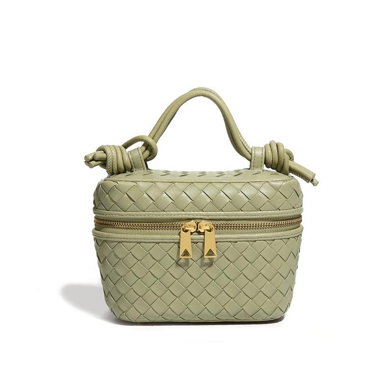 

Легкая роскошь нишевый дизайн однотонная сумка-коробка высокое чувство универсальная портативная косметичка модная повседневная на плечо сумка-мессенджер