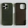 Classic Durable Crazy House Pattern Genuine Leather Phone Case For Iphone 16 Pro Max Cases 15pro 14 13 11 Vintage Back Cover