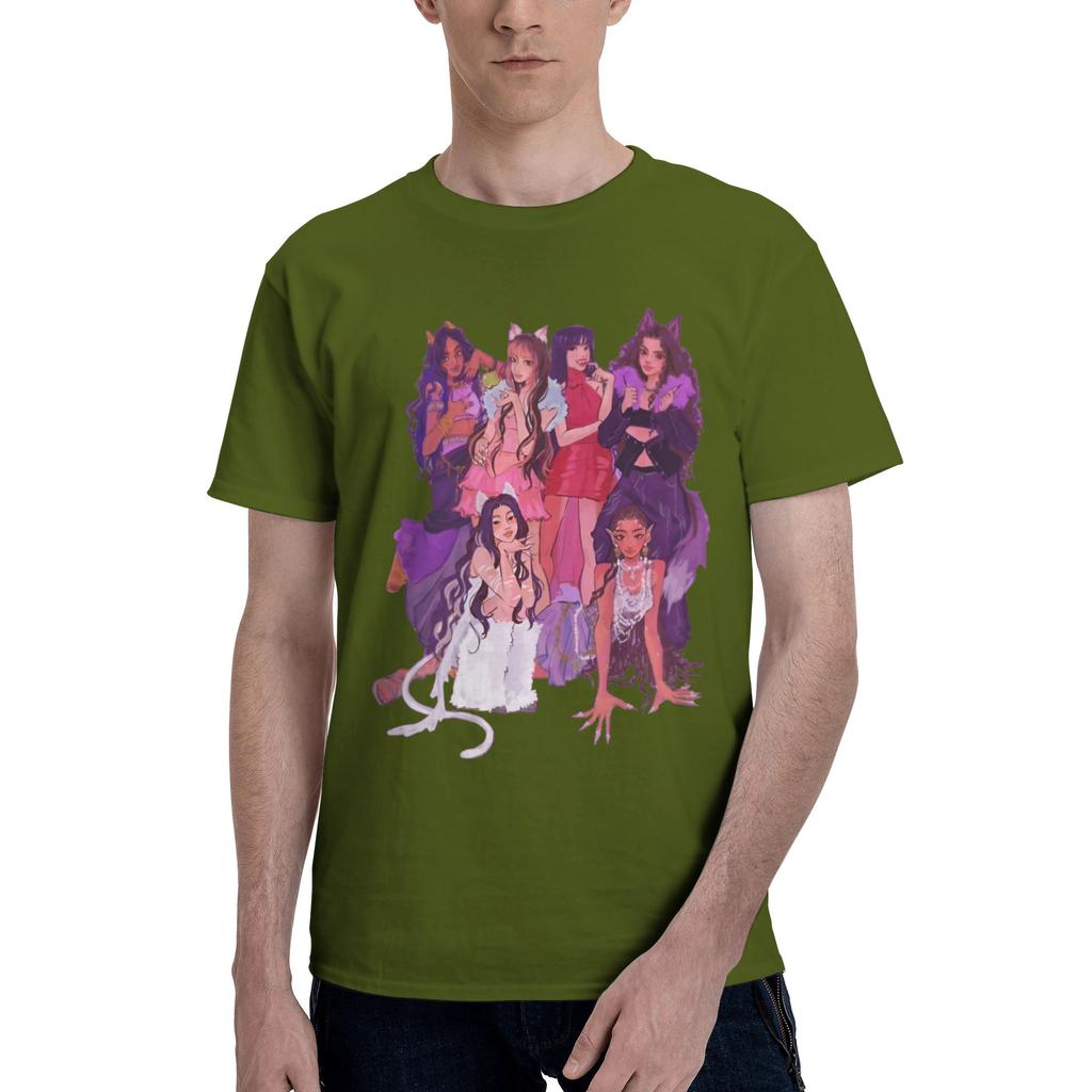 Custom Kkatseyes Tshirts For Unisex Short Sleeves Girl Group Loose Fit 100 Cotton Tee Gift