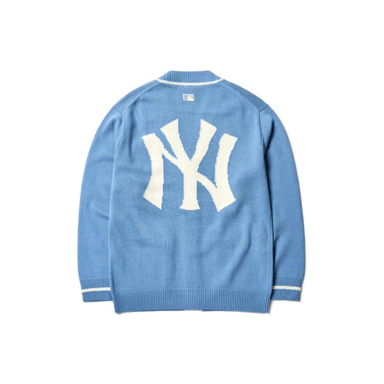 New MLB New York Yankees Sweaters Unisex Sky Blue 3AKT00114-50BLL