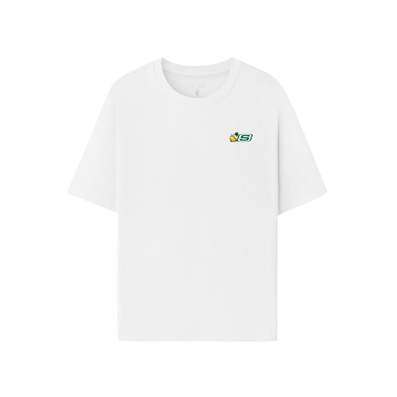 Skechers SS26 Knitted Sports Breathable Cool Short Sleeve T-Shirt Unisex Tops L226U044-0019 S