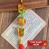 2026 Year Of The Horse Wall Hanging Car Ornament Chinese  Year Red Gold Pineapple Pendant Lucky Decoration Housewarming Gifts
