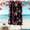 Radiant Starlit Elegance Print Beach Towel, Quick Drying, Suitable for Travel, Outdoor Sports, Jogging, the Beach and Swimming, Gift