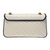 Gucci GG Marmont Color-Blocked Logo Chain Quilted Leather Shoulder Bag Women Shoulder Bag 443497-0OLFX-9085