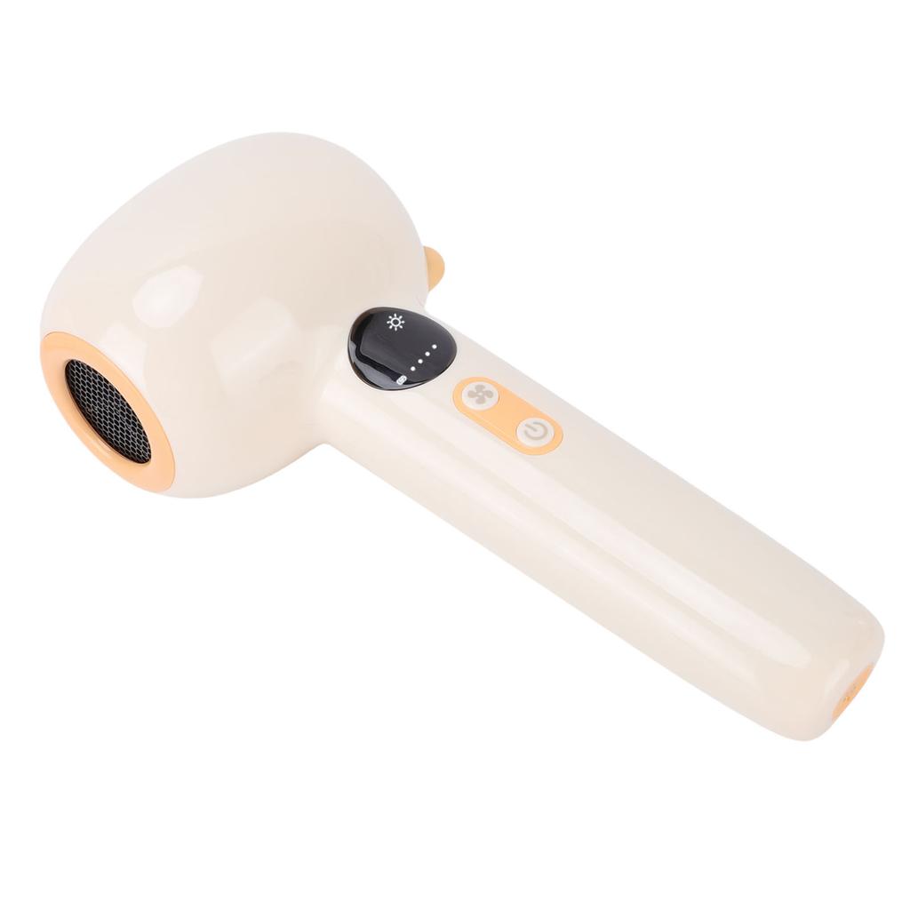 Cordless Hair Dryer Quiet Portable   Blow Dryer for Infant Magnetic Charging Cold Hot Wind 37 degrees C Constant Temperature