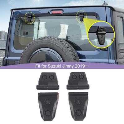 Bagaj Kapağı Cam Menteşeleri Koruyucu Kapak Suzuki Jimny 2019 Up ABS Araba Dış Aksesuarları
