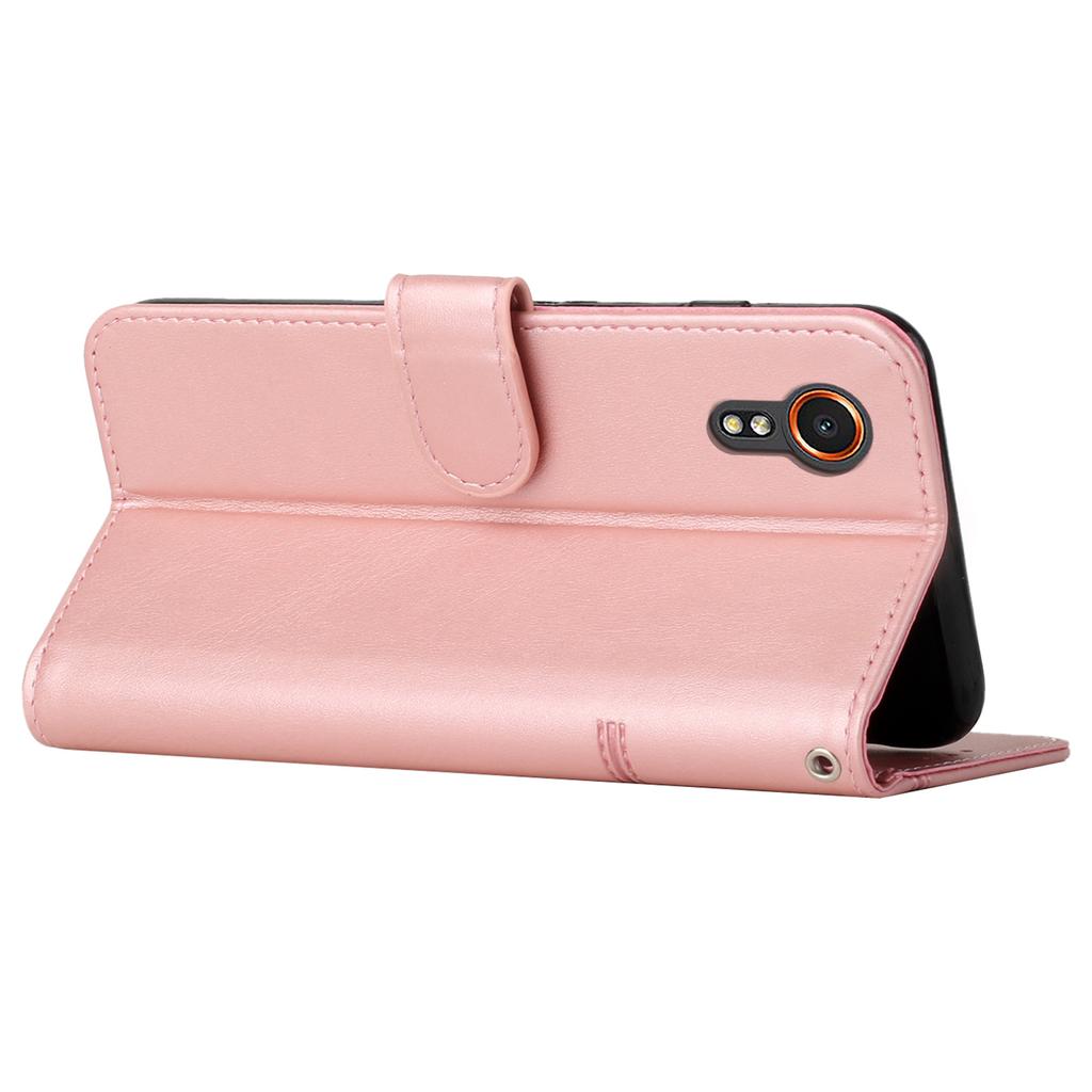 PU Leather Cases for Samsung Galaxy Xcover7 Phone Stand Cover All-Round Protection Phone Shell