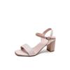 Sandals Women's 2026 Summer New Korean Version Versatile Student Fashion Fairy Style Thick Heel Open Toe High Heels