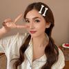 4Pcs Girl Hairpins Bone Shape Non-Slip Hair Clips Thick Fine Straight Hair Styling Tool Birthday Party Cosplay Hair Accessories