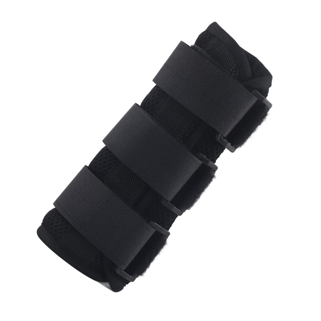 Forearm Splint Firmly Fixed Adjustable Flexible Enhanced Arm Support with 4 Hook and Loop StrapsS