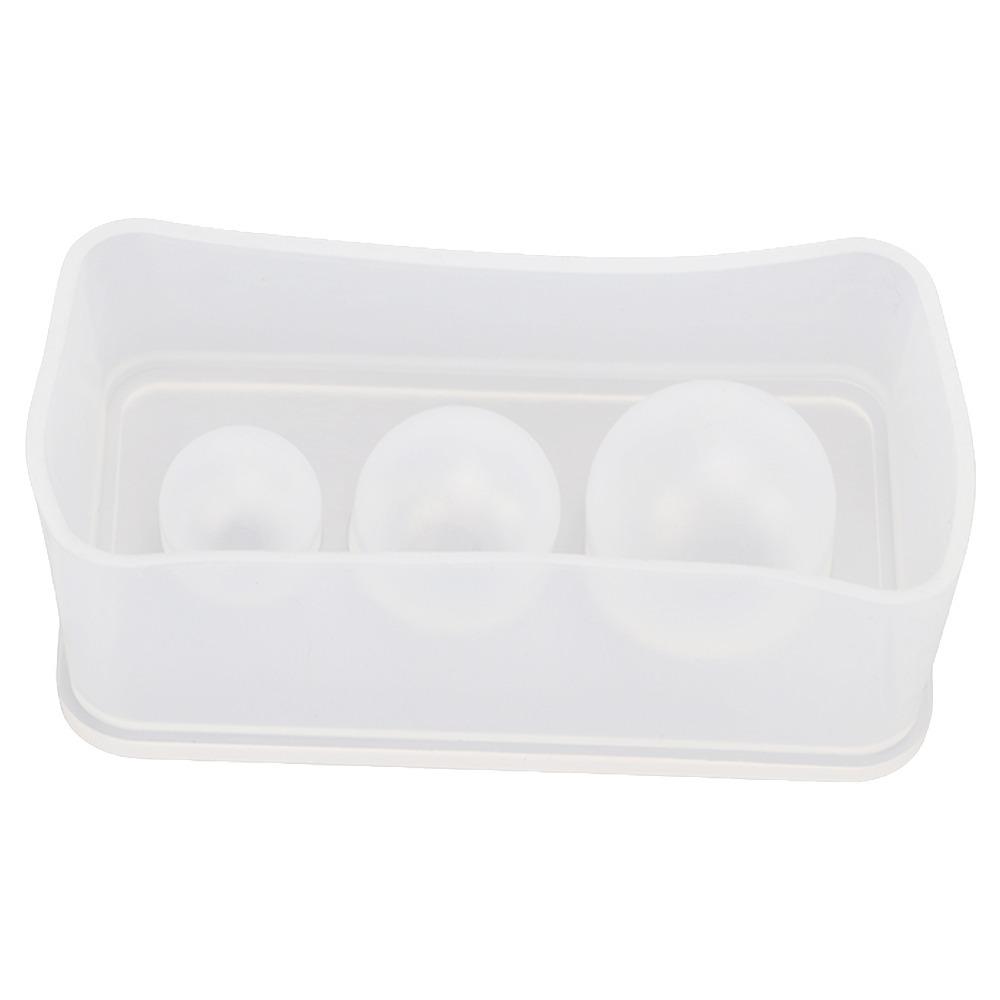 

Silicone Sphere Mould Silicone White Spherical Silicone Mould Crafting Projects