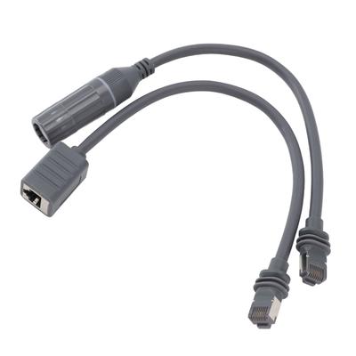 2 piezas Adaptador Satelital RJ45 para Gen3 V3 Satelital Rectangular IP68 Impermeable 1200Mbps Plug and