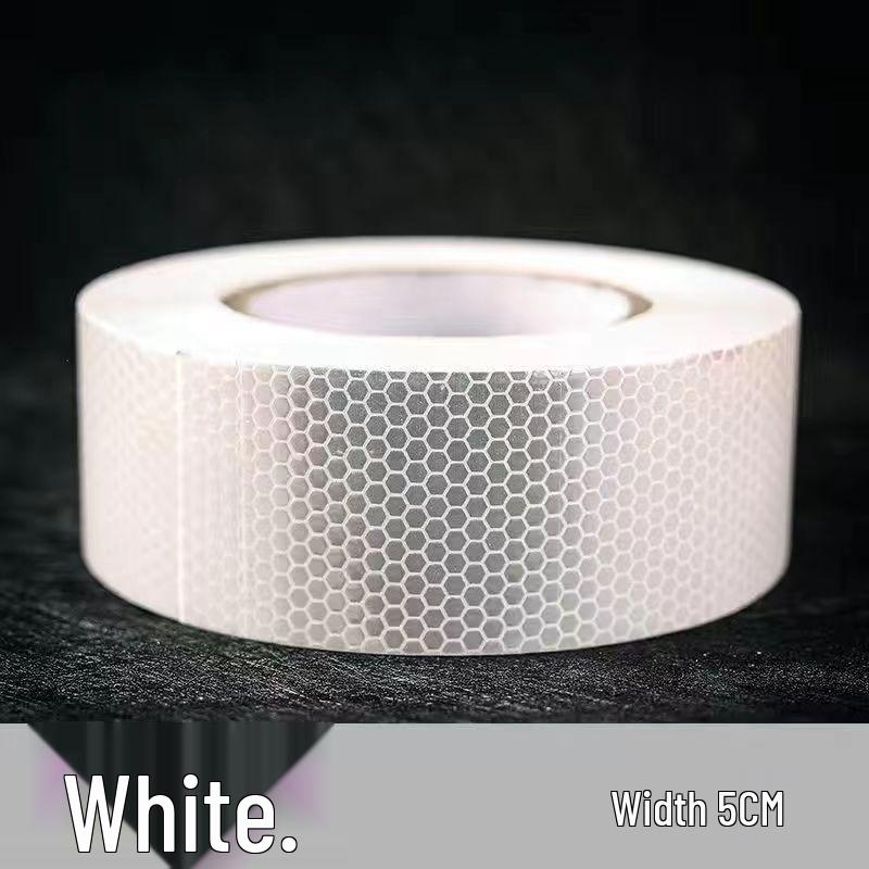 

Флуоресцентная светоотражающая защитная лента: Ширина 5 см, 10 см, 15 см для ночного движения, предупреждение о столкновении Length 1m