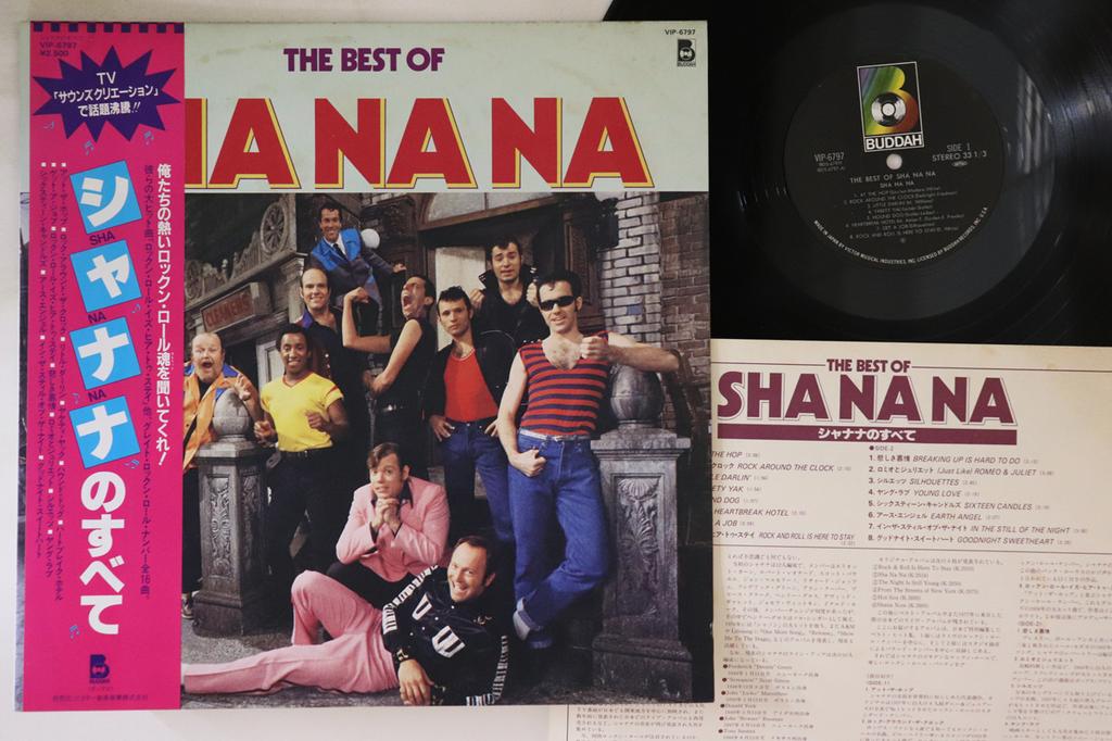 LP Record SHA NA NA - Best Of Sha Na Na VIP6797 BUDDAH 1981 Japan Obi Rock