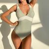 Seksowne kobiety jednoczęściowy strój kąpielowy stroje kąpielowe damskie stringi z wysokim cięciem brazylijski strój kąpielowy Monokini strój kąpielowy dla kobiet