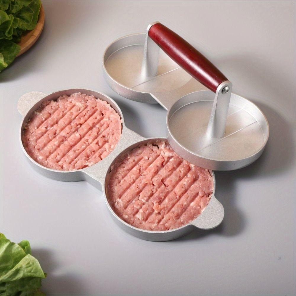 Creative Manual Meat Pie Press Mold Non-Stick Burger Meat Press Barbecue