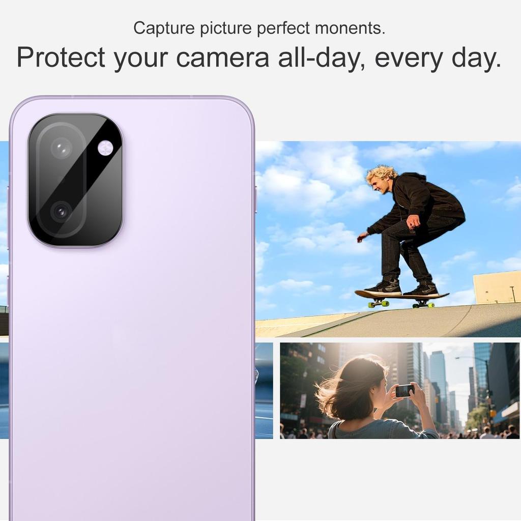 Pro OnePlus Ace 6T 5G Sklo IMAK Skleněná fólie na čočku s vysokým rozlišením Černá verze