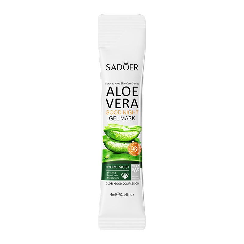Aloe Vera Good Night Frozen Film Strip SADOER Sleeping Mask Leave-in Smear