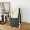 Large Capacity Nylon Women's Backpack Color Contrast Travel Backpack Student Lightweight Schoolbag