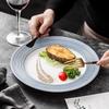 Nordic Ceramic Steak & Pasta Plate