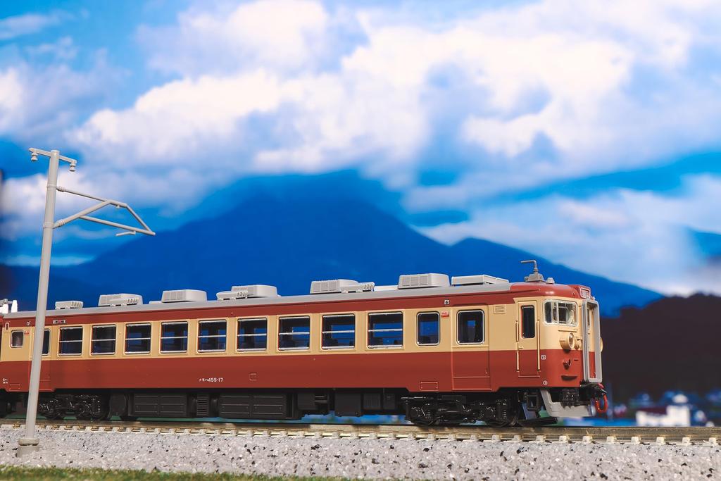 KATO N Gauge 455 Series Express Bandai Set Railway Model Train 6-Car 10-1633