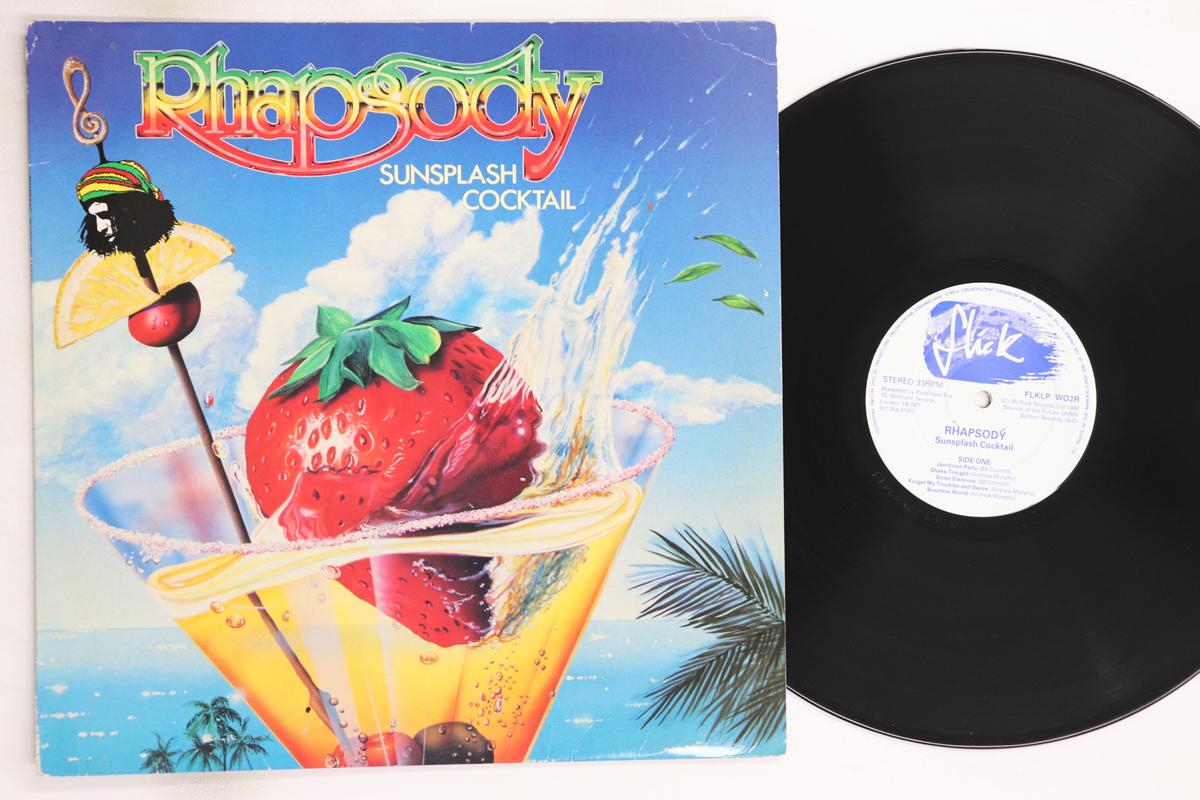 

LP Record RHAPSODY - Sunsplash Cocktail FLKLPWO2R FLICK 1988 UK Reggae, Ska & Dub Used