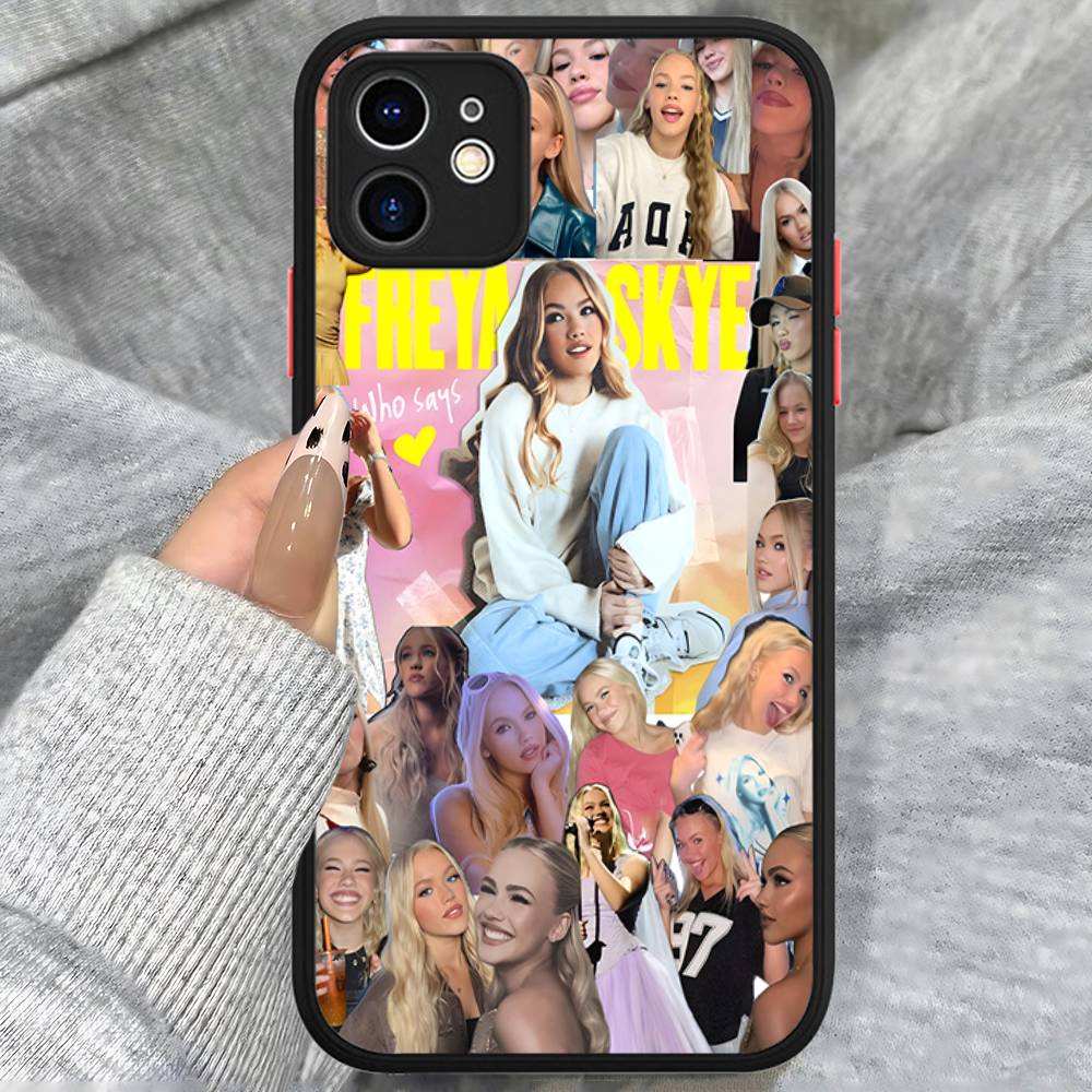

F-Freya Singer Skye For IPhone Air 16 15 14 Plus 13 12 11 Pro Max Matte Cover Jelly Shockproof Phone Case iphone 16pro max
