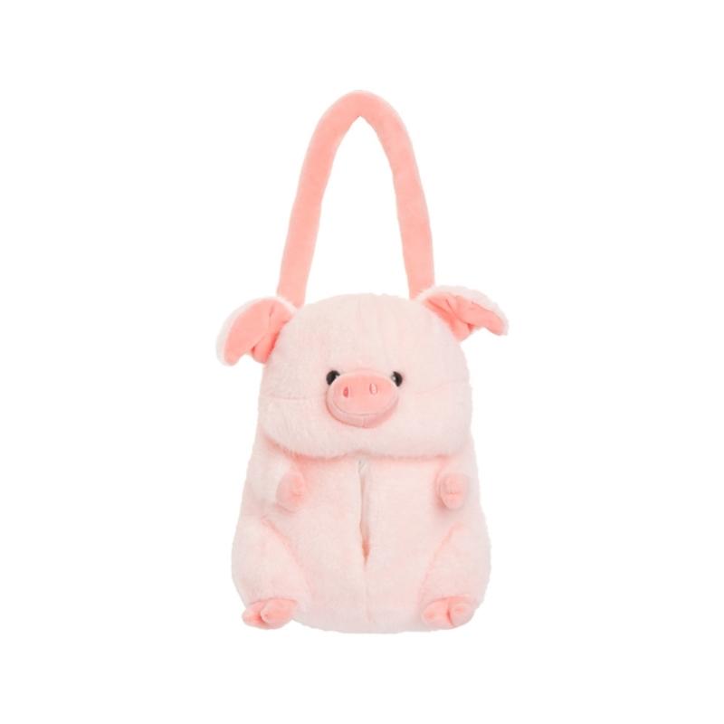 Plush Tissue Holder Adorable Animal Shaped Paper Towel Dispenser Soft Car Organizer For Home And Vehicle Storage