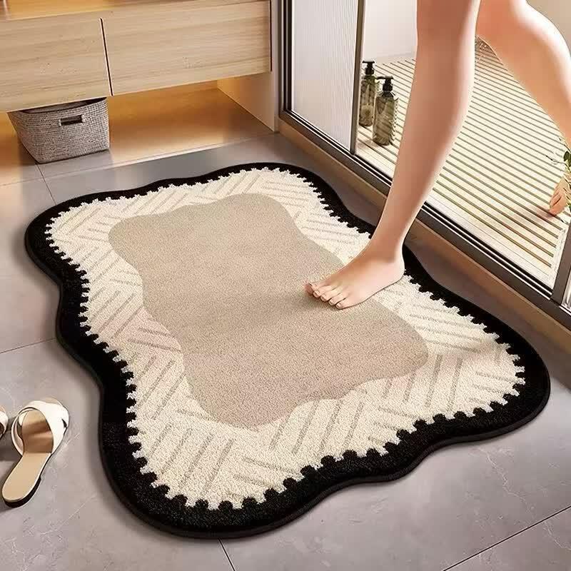 Bahainiao Absorbent Non-Slip Bathroom Mat