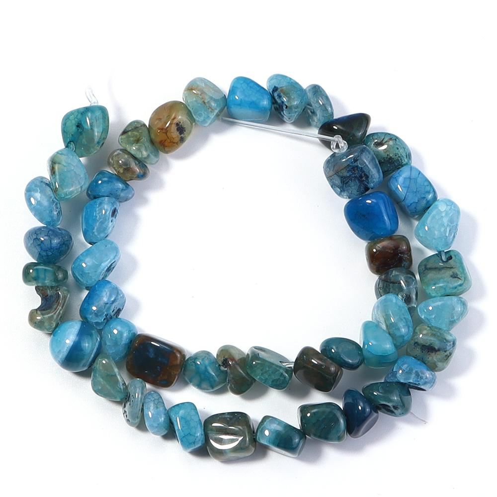 42-46pcs/lot 8-10mm Irregular Agate Beads Natural Stone Beads For Jewelry Making DIY Bracelet Necklace Loose Beads Accessories