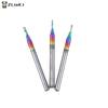 Single Flute CNC Milling Cutter for Aluminum Profile 5A TOP DLC Coated Colorful High Accuracy for Industrial Use