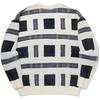 Li Ning Skateboard Series Loose Pullover Long Sleeve Knit Sweater Men Sweater Black Plaid AMBU319-3