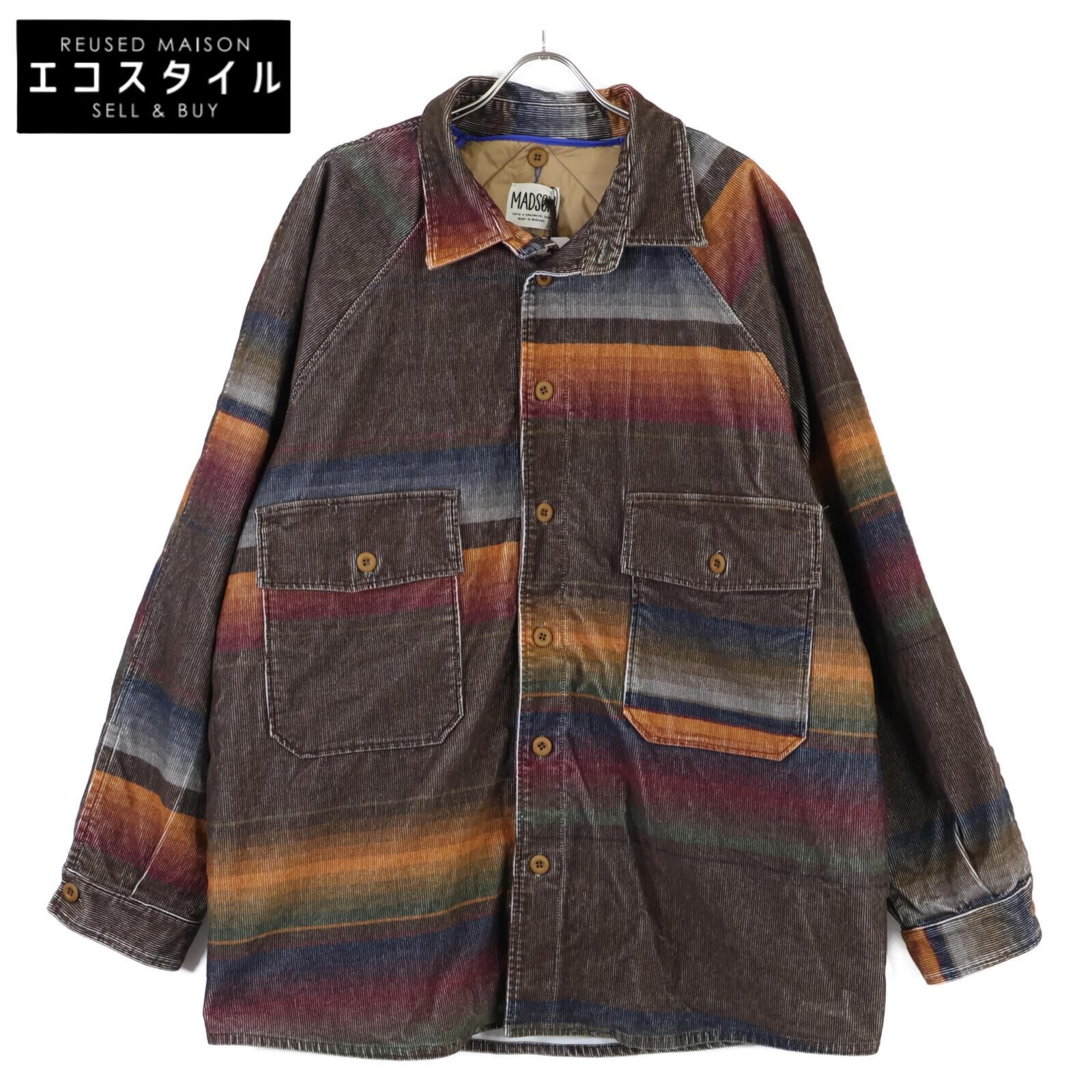 

MADSON Corduroy multicolor coveralls Jacket XL BrownUsed