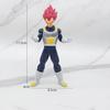 Dragon Ball Anime Handmade Bejita Classic Desktop Decoration Super Saiyan Series Handmade PVC Model Ornament Anime Periphery