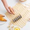 Stainless Steel Manual Noodle Pasta Maker Roller Cutter Wooden Handle Machine Pressing Pizza Dough Knife Kitchen Helpers Tools