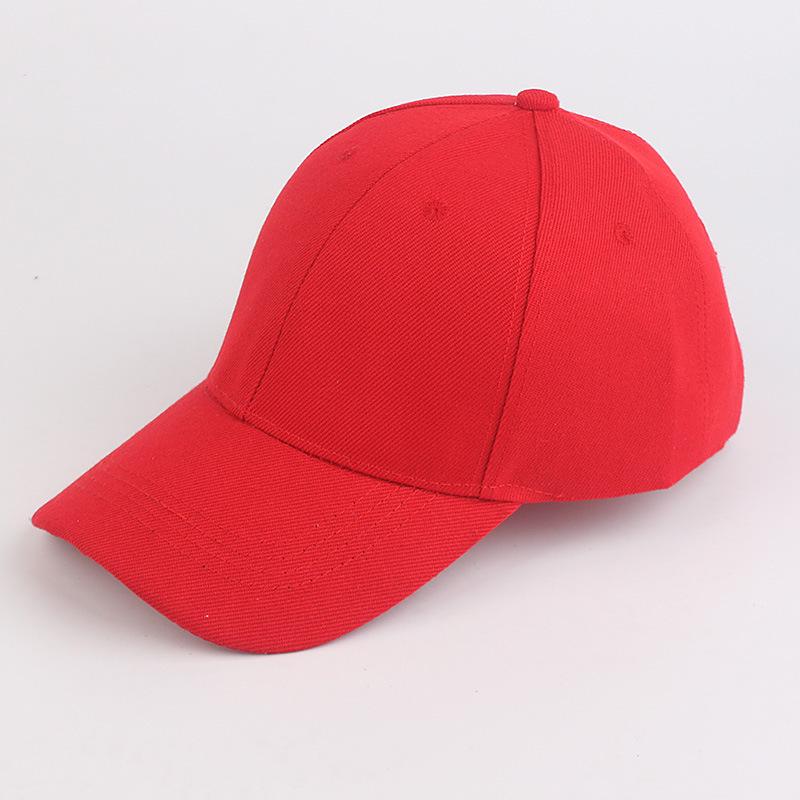 New Spring Summer Baseball Caps Solid Color Women Ponytail Snapback Men Hip Hop Visor Caps Outdoor Fashion Sport Hats Casual Cap