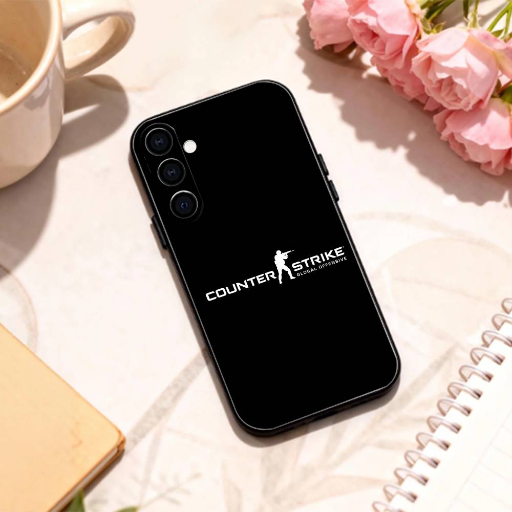 G-Game C-CS2 C-Counter S-Strikes   phone Case For Samsung Galaxy A73,A72,A71,A70,A53,A52,A51,Others Soft Black Shell