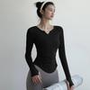 Women's Quick-Dry Slimming Yoga Long Sleeve Top – Breathable Autumn Fitness Shirt