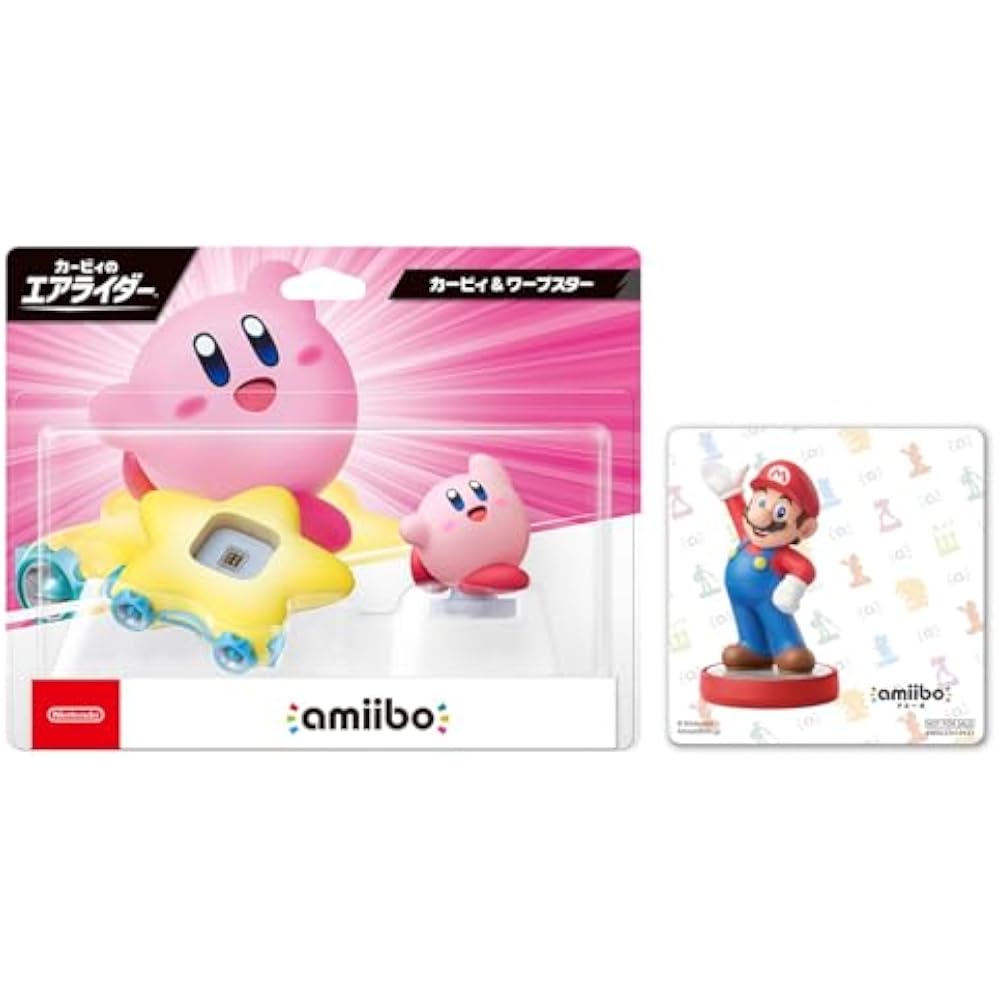 amiibo Kirby & Warp Star (Kirby s Air Rider Series) [Amazon.co.jp Exclusive] Bonus Original Stick...