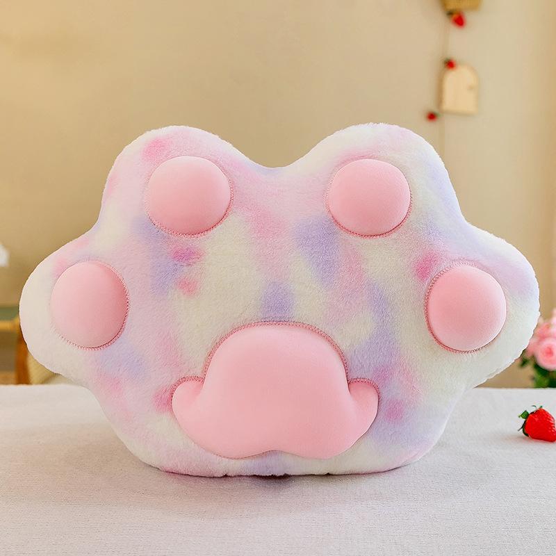 Perna Decorativă Labă de Urs Drăguță Jucărie de Pluș Perna Labă de Pisică Perna de Scaun pentru Living Tatami Acasă Birou Spătar