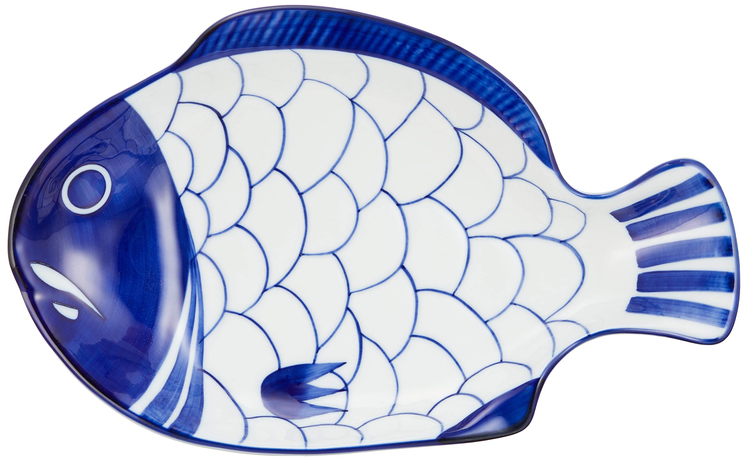 DANSR DANSK Arabesque Small Fish Platter, microwave, oven, and dishwasher safe (S22205AL). This plate from DANSK is a Scandinavian modern ceramic piec