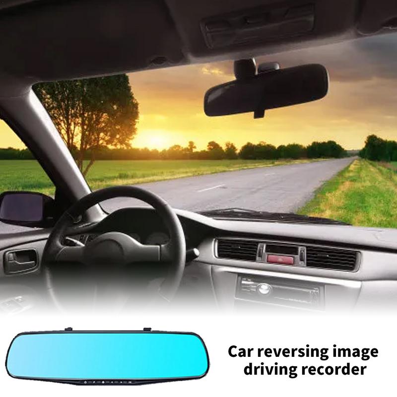 Dash Cam Rear View Glass High Definition Smart Rearview Glass 24H Parking Mode Backup Camera Glass Dash Cam Glass For Cars &