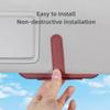 MVTT4 For Lexus RX330 IS250 Ct200h ES300h RX350 IS300h NX300h RX400h UX Car Sun Visor Glasses Clip Multifunctional Case Glasses Holder