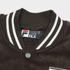 New FILA ORIGINALE Baseball Jacket Men's Earth Umber F51M449501F-DR