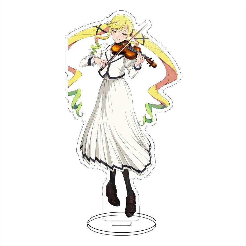 Rock Is A Lady's Modesty Acrylic Stand Model Plate Decoration Originality Desk Figure Display Fans Gift Cartoon Prime Products