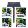 5W 5V Solar Panel Water Pump Garden Decoration with Stake Solar Panel Fountain Watering System Energy Saving Kits for Fish Tank
