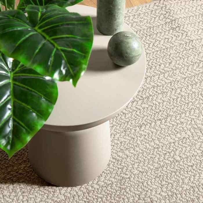 VidaXL ZIZUR Cream Rug 120x170 Cm Jute Look Indoor Outdoor, Outdoor Rug, Floor Mat, Indoor Rug, 4010364