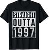 Straight Outta 1997 Year of Birth Birthday T-Shirt