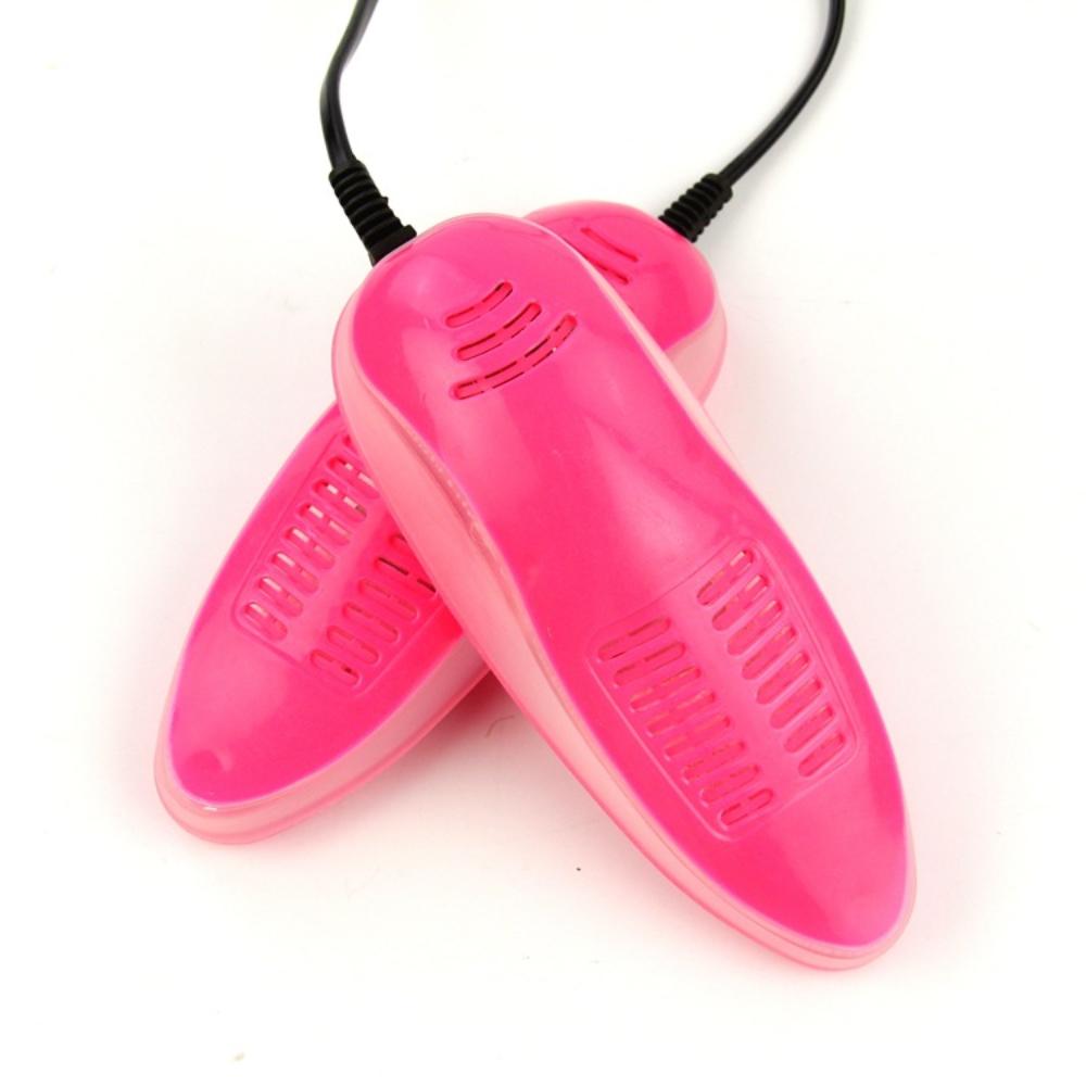 

1 шт. Сушилка для ног Сушилка для обуви Сушилка для обуви Подогреватель перчаток Электрическая сушилка для обуви Портативная Компактная Предназначена для дома и использования на открытом воздухе Timed European regulation розовый