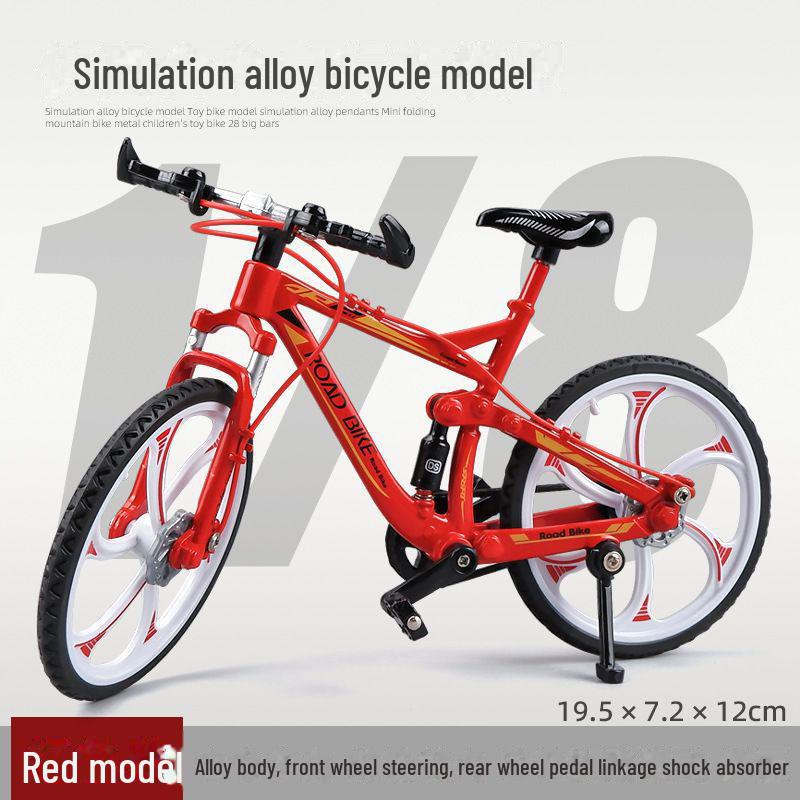 1:8 Legierung Mountainbike Modell Ornament - Offroad Spielzeug für Jungen